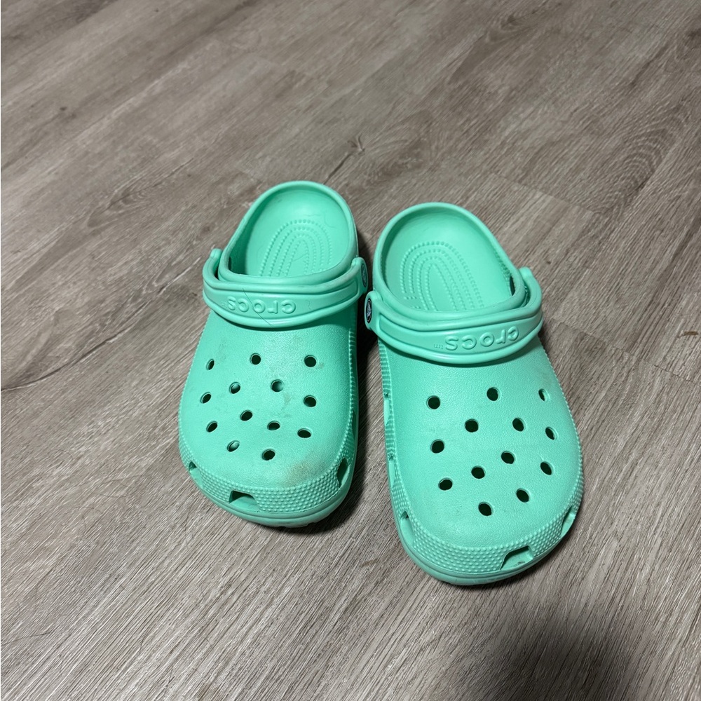 CROCS Kids Aqua Clogs